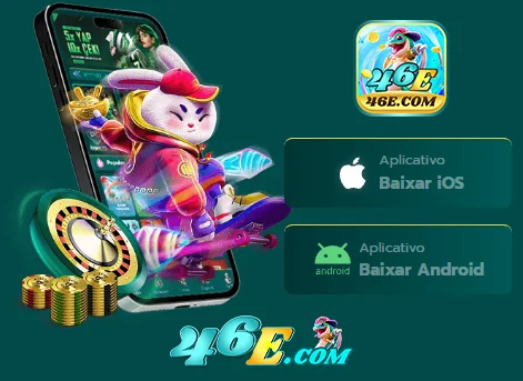 Usuário jogando em celular no aplicativo 46e